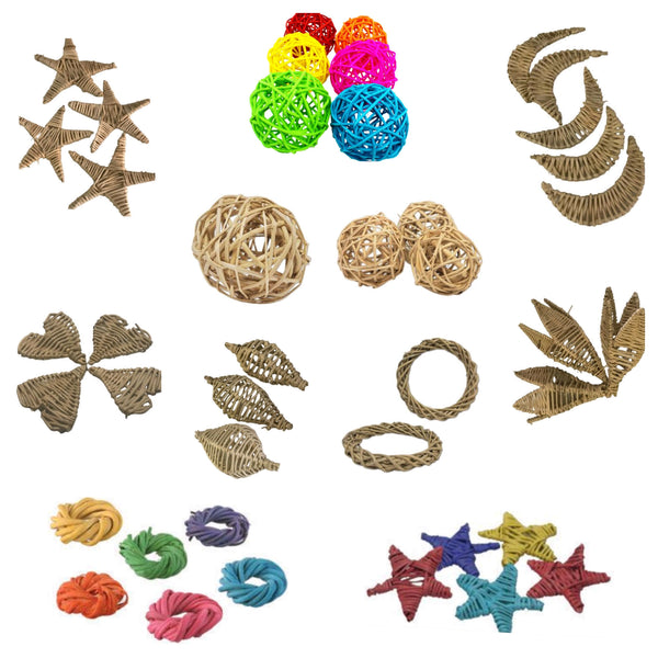 Check out our range of allnatural vine toys!