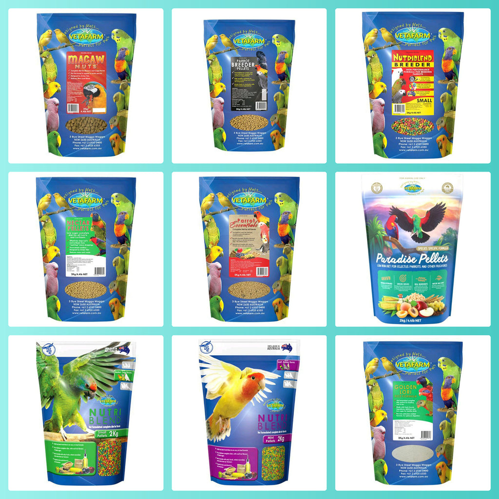 Purchase Any Vetafarm 1.6kg or 2kg Pellets and Receive a FREE Small Timber and Rattan Foot Toy - Offer ends June 30th