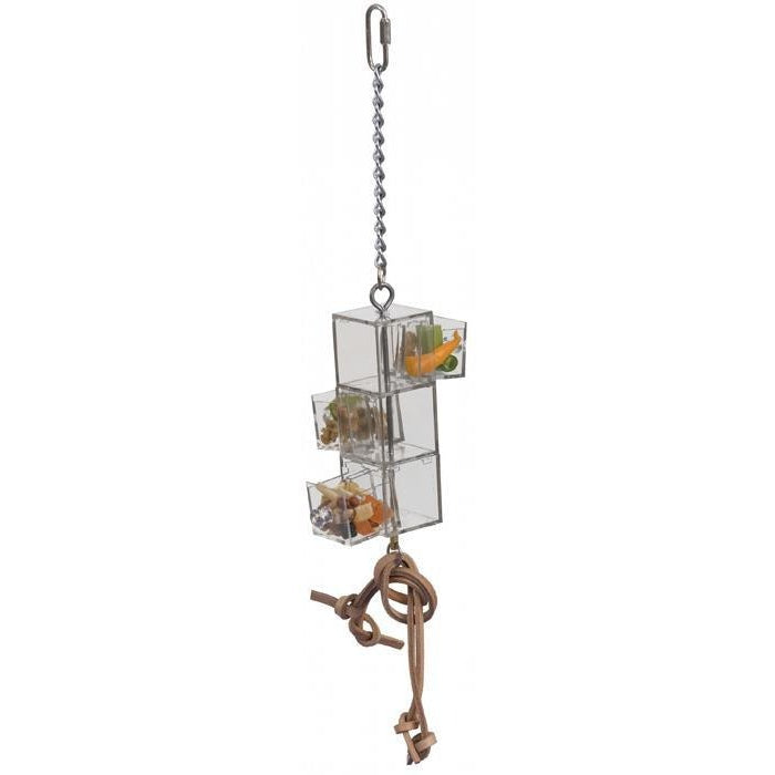 Creative Foraging 3 Pull-Out Drawer Toy-PARROTBOX PET SUPPLIES