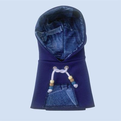 Avian Fashions Hoodie - Blue Jean-PARROTBOX PET SUPPLIES