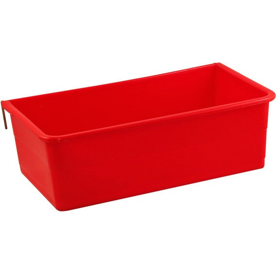 Rectangle Cup With Metal Hooks Large-PARROTBOX PET SUPPLIES