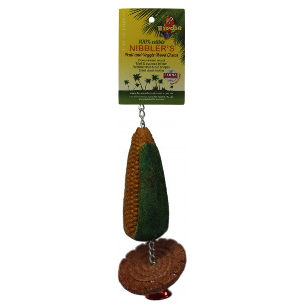 Birdie Nibbler Corn Cob & Zucchini Slice Large