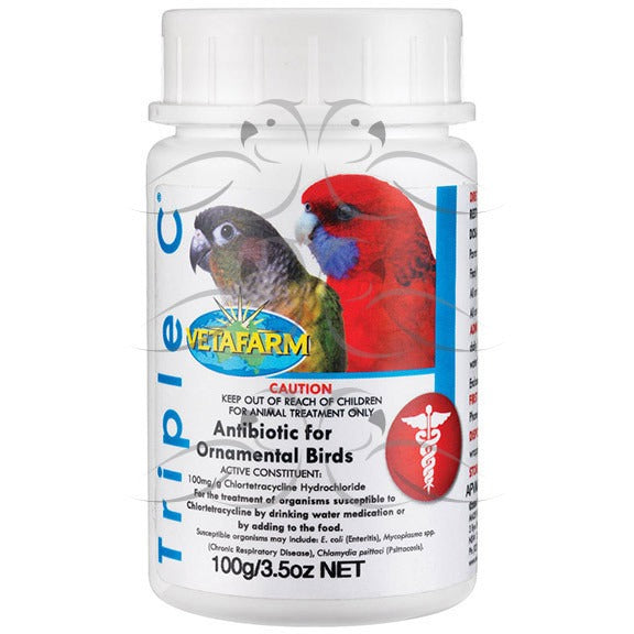 Antibiotic Triple C - 100GM-PARROTBOX PET SUPPLIES