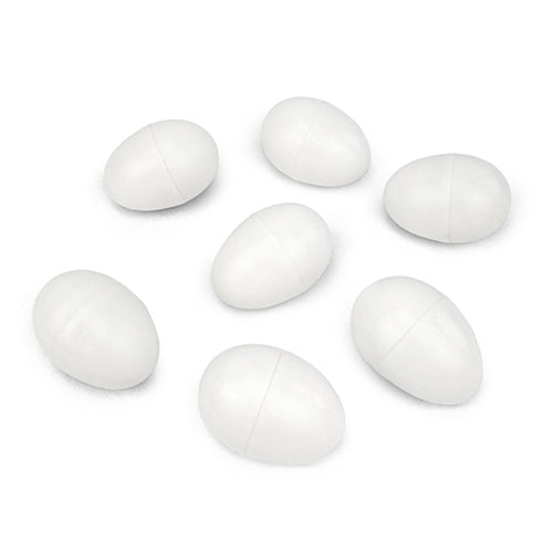 Plastic Bird Nesting Egg - Large Twin Pack