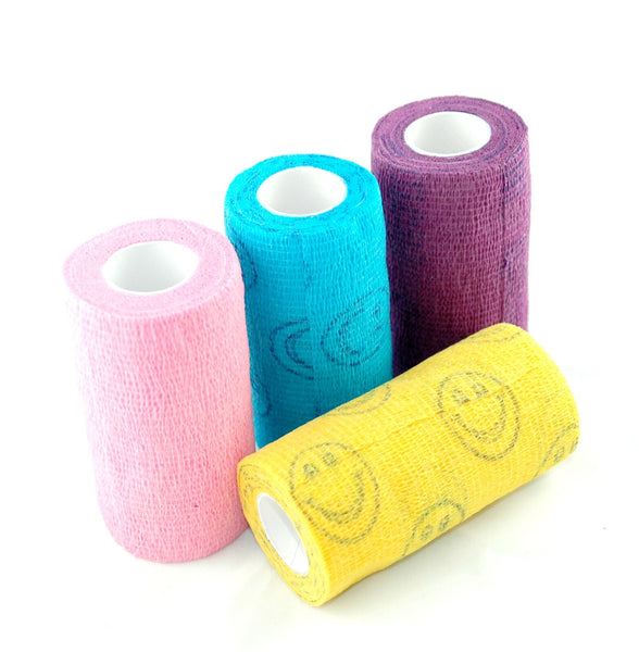 Cohesive Bandage for bird stands - Assorted (7.5cm x 4.5mt)
