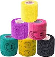 Cohesive Bandage for bird stands - Assorted (7.5cm x 4.5mt)