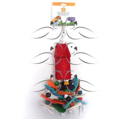 Loofah Bird Toy 30CM x 13CM