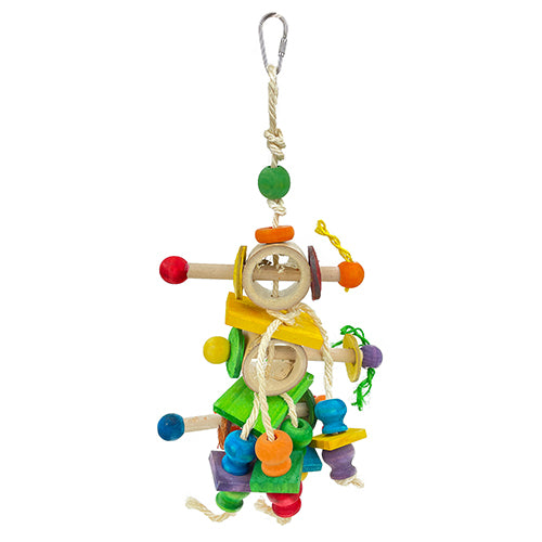 Cinnamon Roll Bird Toy