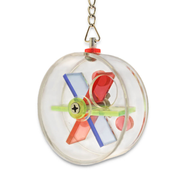 foraging wheel for small birds, parrotbox pet supplies