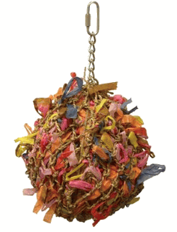 Sweet Feet and Beak Super Shredder Ball Small
