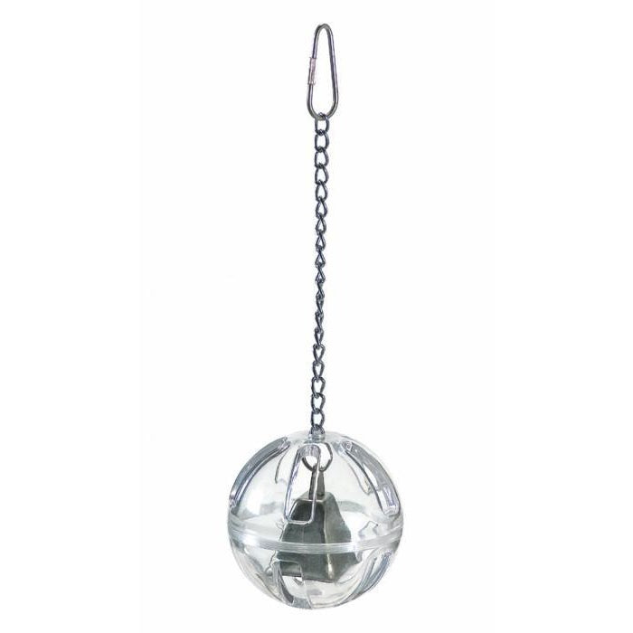 Foraging Ball with Chain and Bell-PARROTBOX PET SUPPLIES
