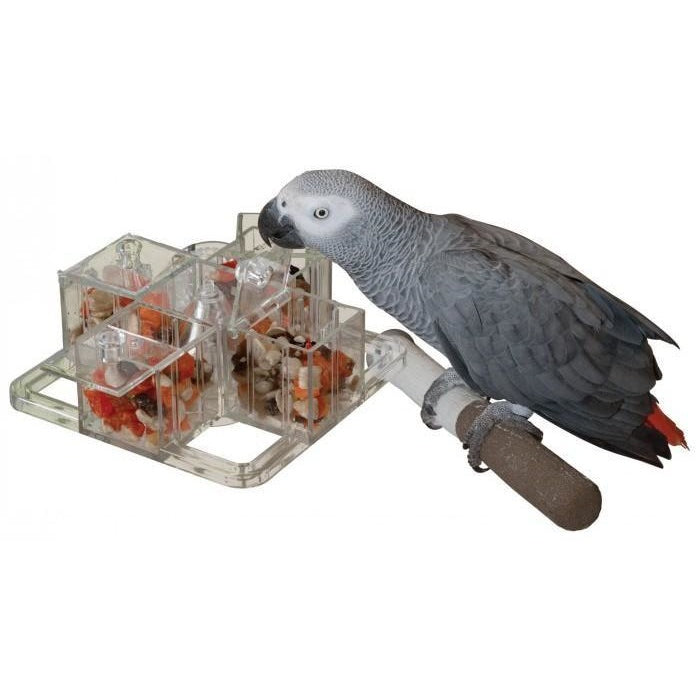 Foraging Carousel - Parrotbox Pet Supplies, Creative Foraging toy for birds