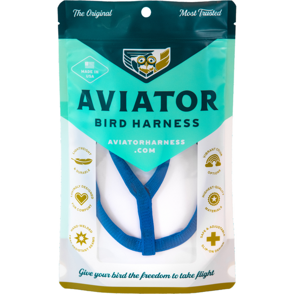 Aviator Harness Small Blue
