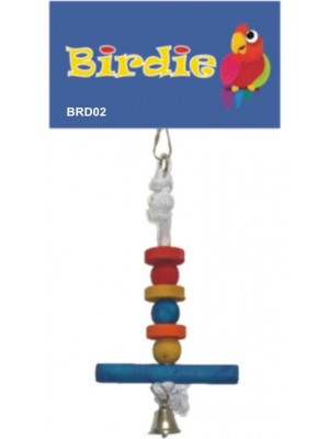 Birdie Small 6 Level Perch with Bell