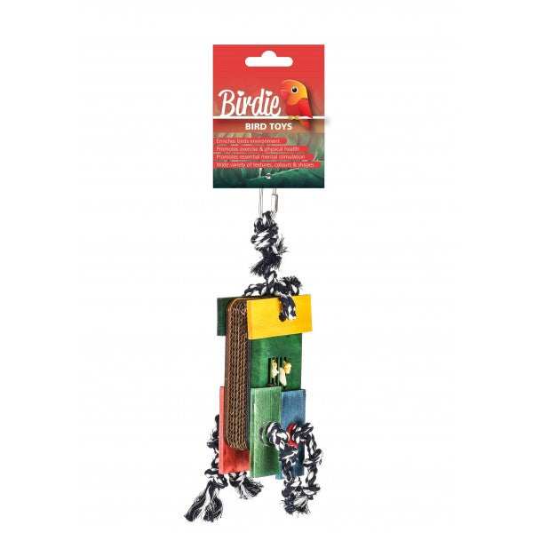 Birdie Foraging House Bird Toy