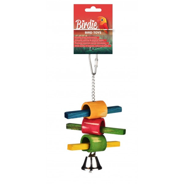 Rainbow Stick N Ring Toy