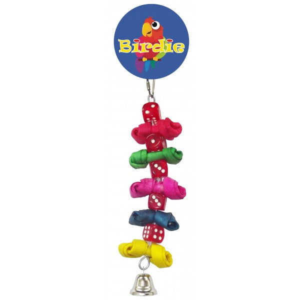Birdie Bone and Dice Bird Toy