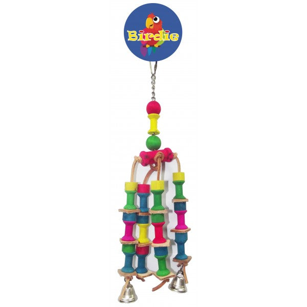 parrotbox spool and bead bird toy