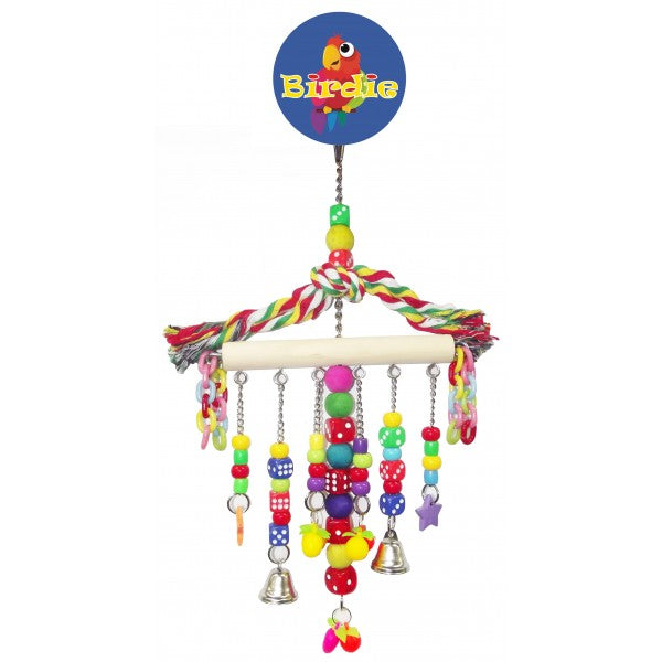 parrotbox pet supplies beads and dice bird toy