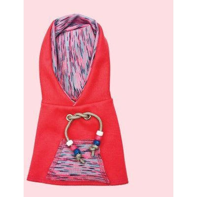 Avian Fashions Hoodie - Coral Yoga-PARROTBOX PET SUPPLIES