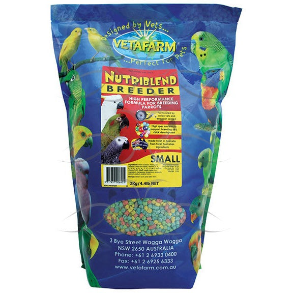 Vetafarm Small Nutriblend 2Kg Breeder Pellets