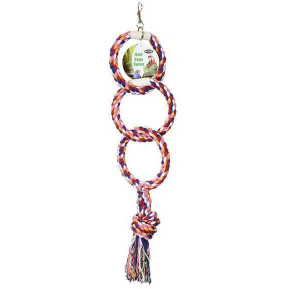 Bird Rope Tri-Swing-PARROTBOX PET SUPPLIES