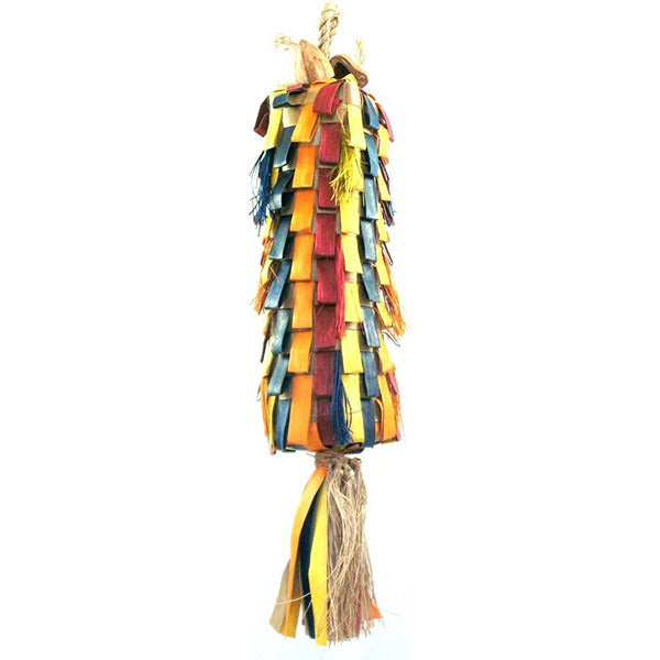 Rainbow Pinata Straight (Large)-PARROTBOX PET SUPPLIES