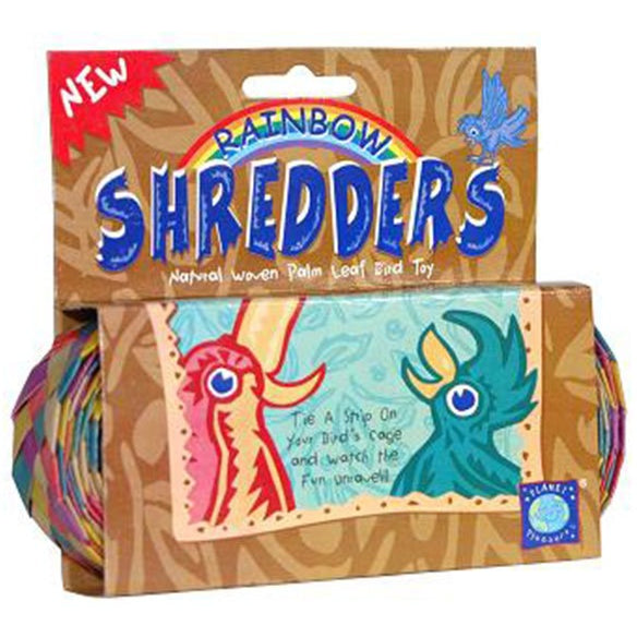 Shredders Rainbow Straight (sm)-PARROTBOX PET SUPPLIES