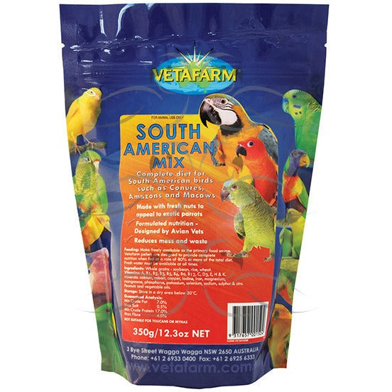 Vetafarm South American Mix Pellets 2Kg-PARROTBOX PET SUPPLIES