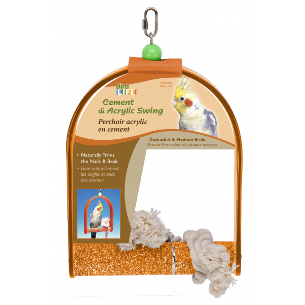 Penn Plax Swing with Acrylic Frame Medium