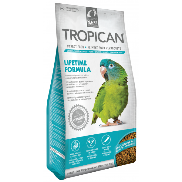 Tropican Parrot Granules 820 gram