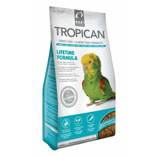 Tropican Lifetime Parrot Granules 1.8kg