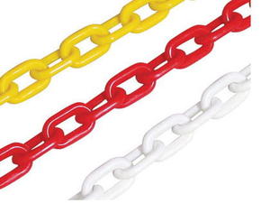 Plastic Chain Large Yellow (sold per metre)