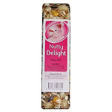 parrotbox nutty delight bird treat bar passwell